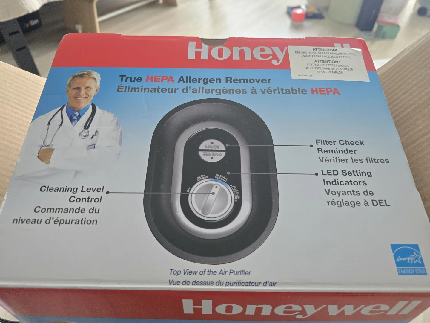 Honeywell True HEPA Air Purifier - photo 4
