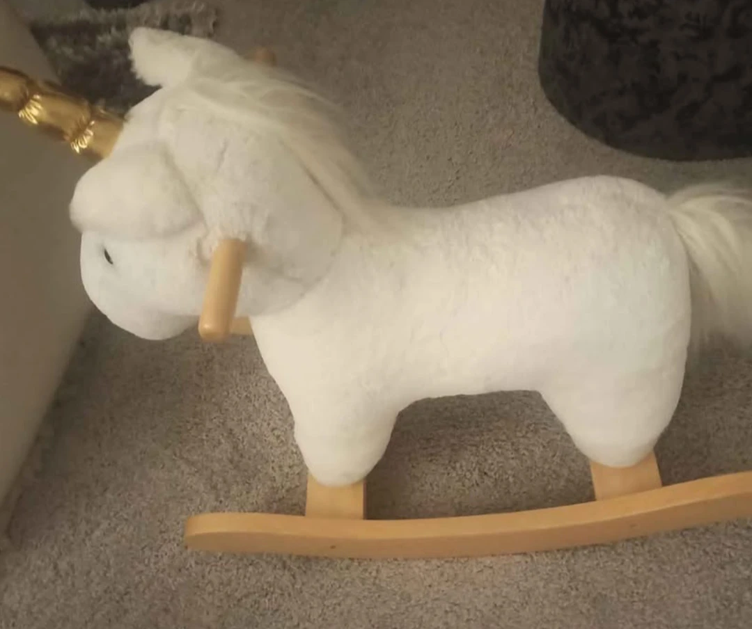 Plush Rocking Unicorn Toy - photo 2