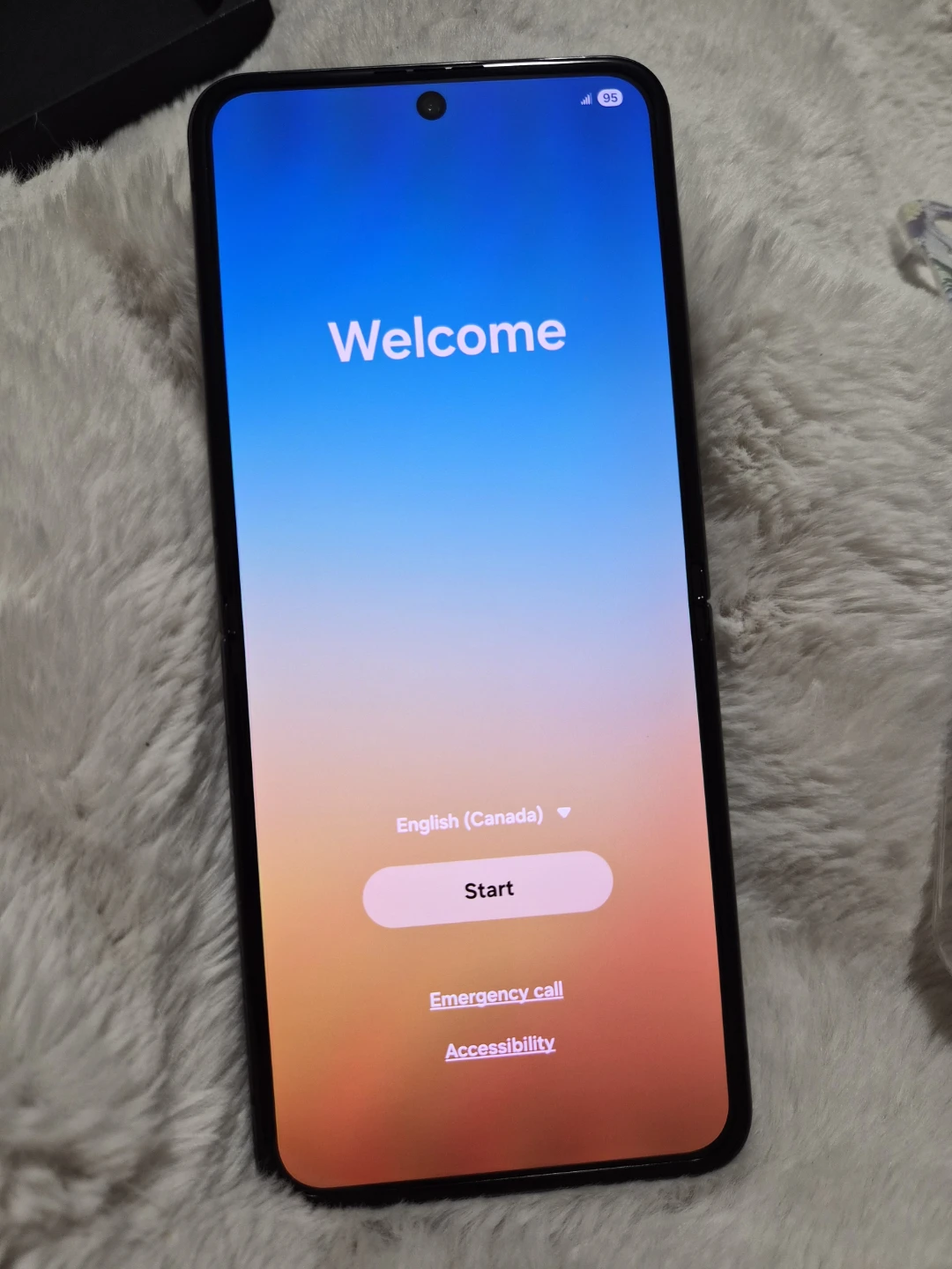 Samsung Galaxy Z Flip5 Foldable Phone - Graphite - photo 2