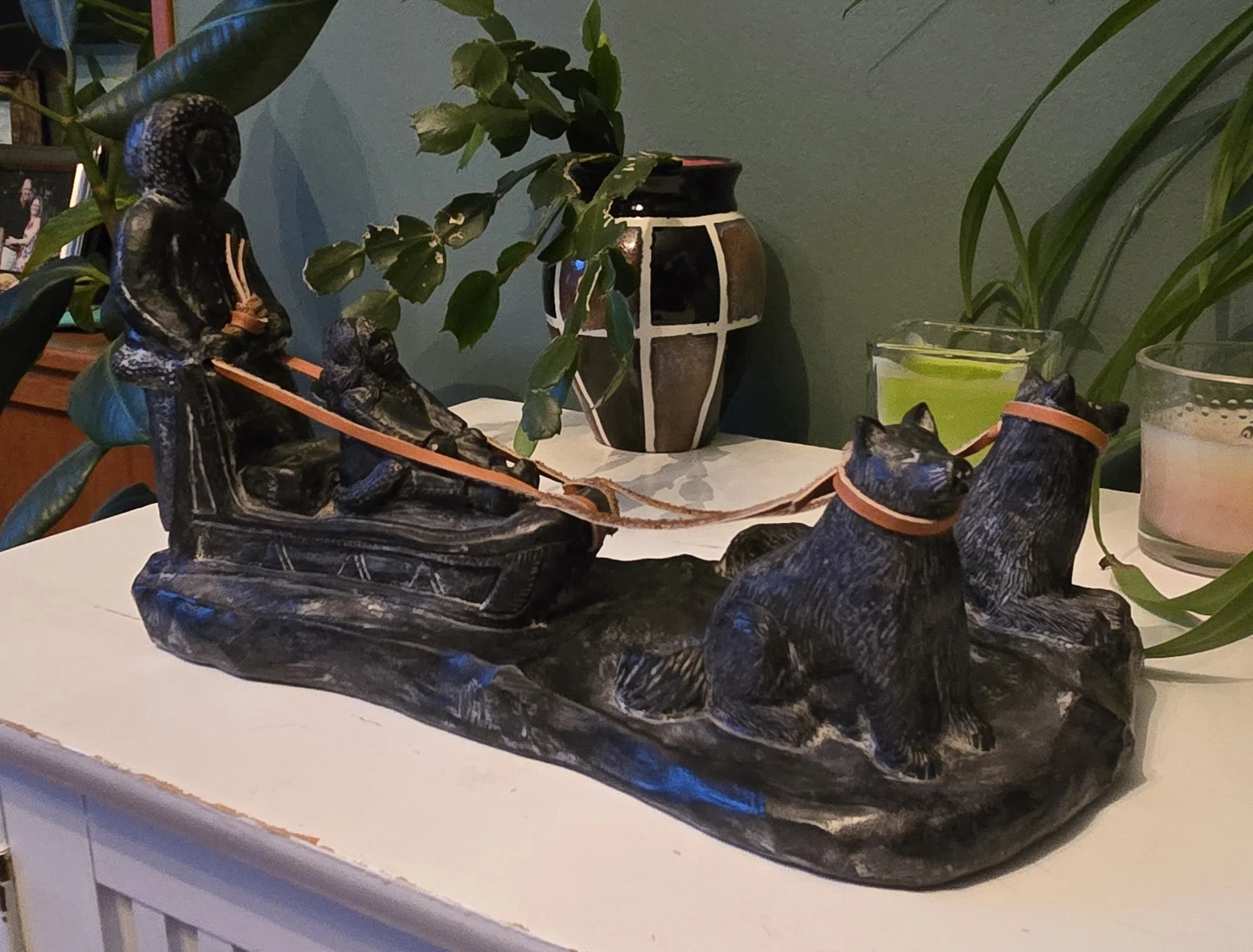 Large Jolin/Wolf Sculpture