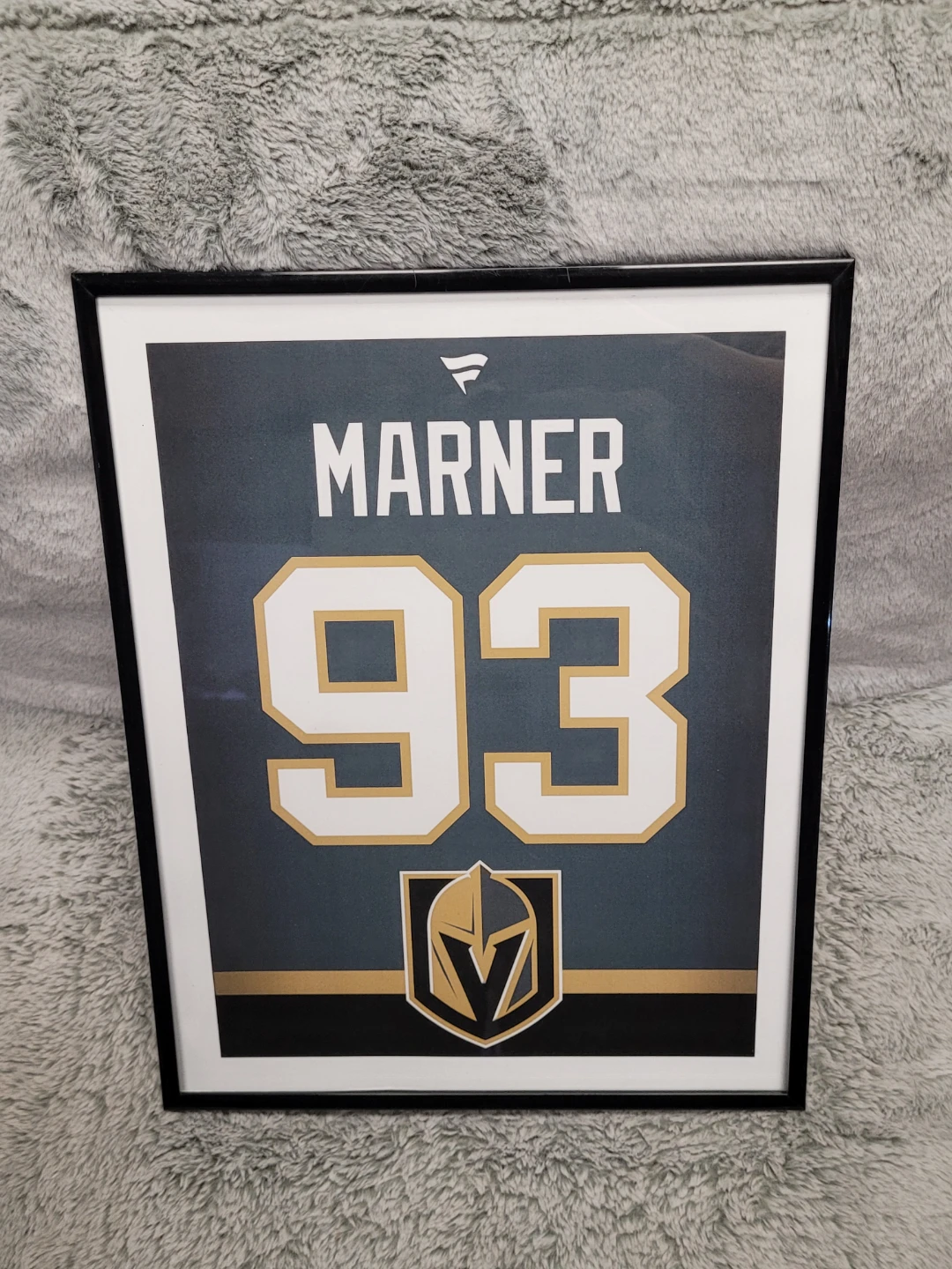 Fanatics Marner #93 Framed Jersey Art
