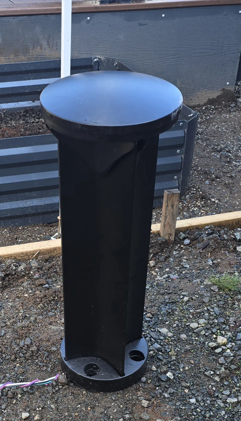 Black Outdoor Pathway Light Fixture - photo 2