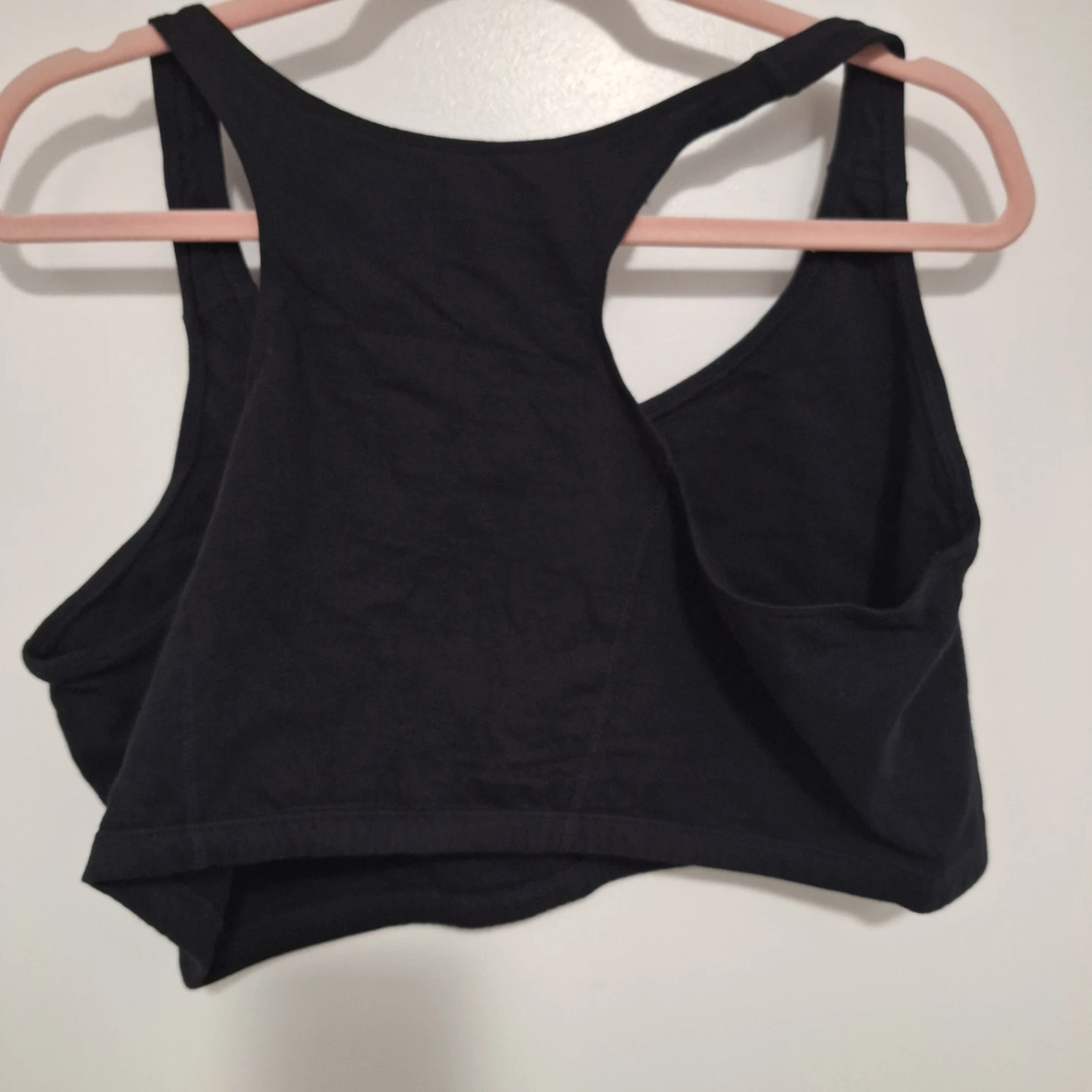 Fruit of the Loom Black Cropped Tank Top - photo 2
