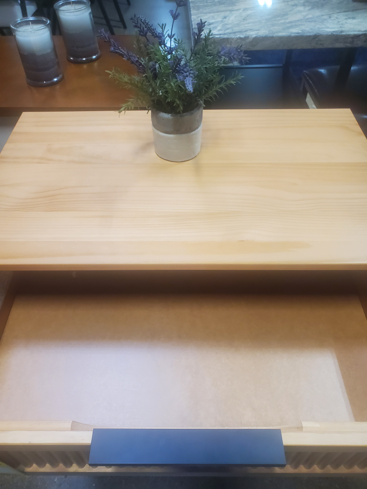 Wooden 3-Drawer Dresser Chest - photo 2