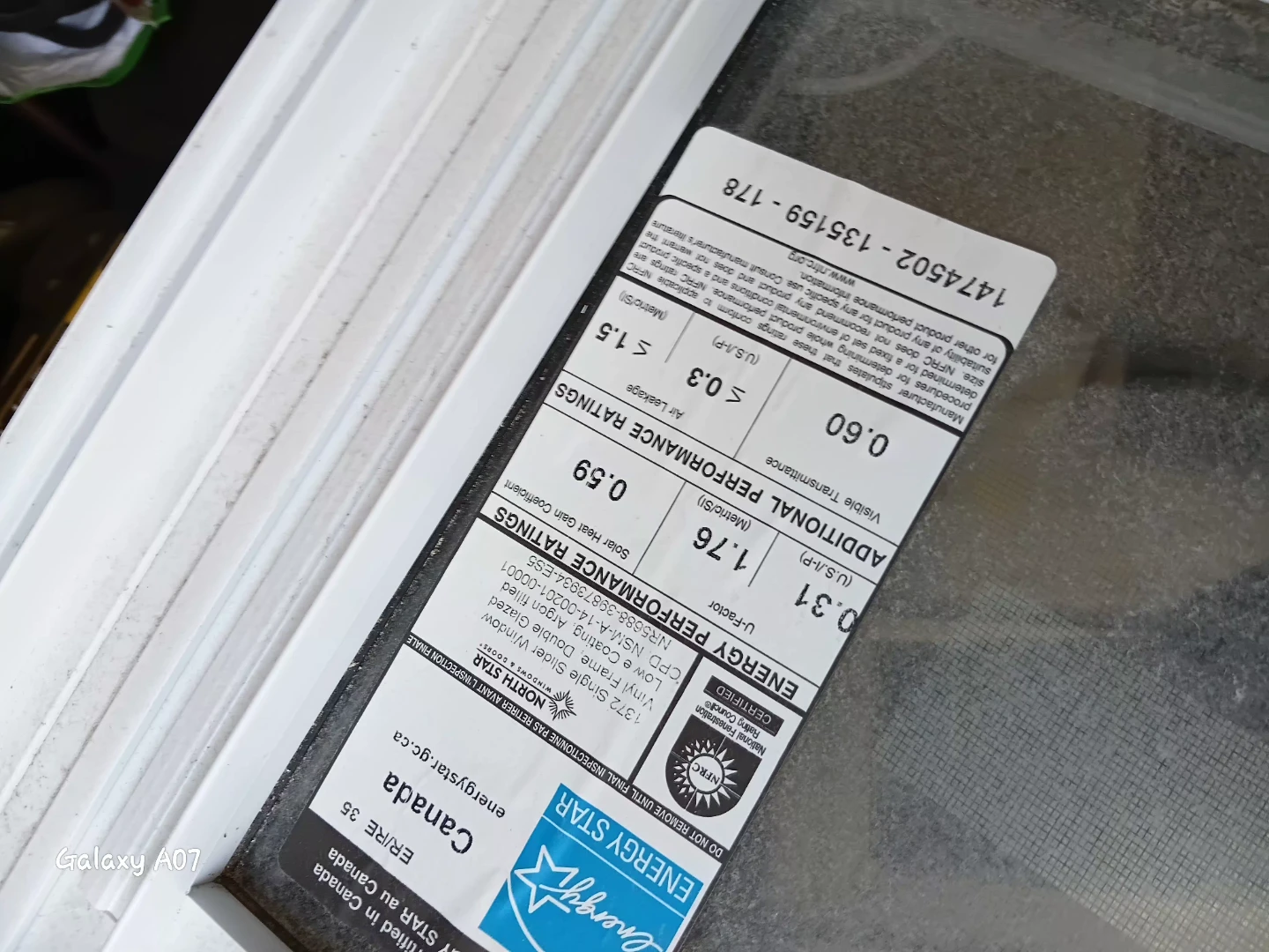 North Star Double Glazed Window