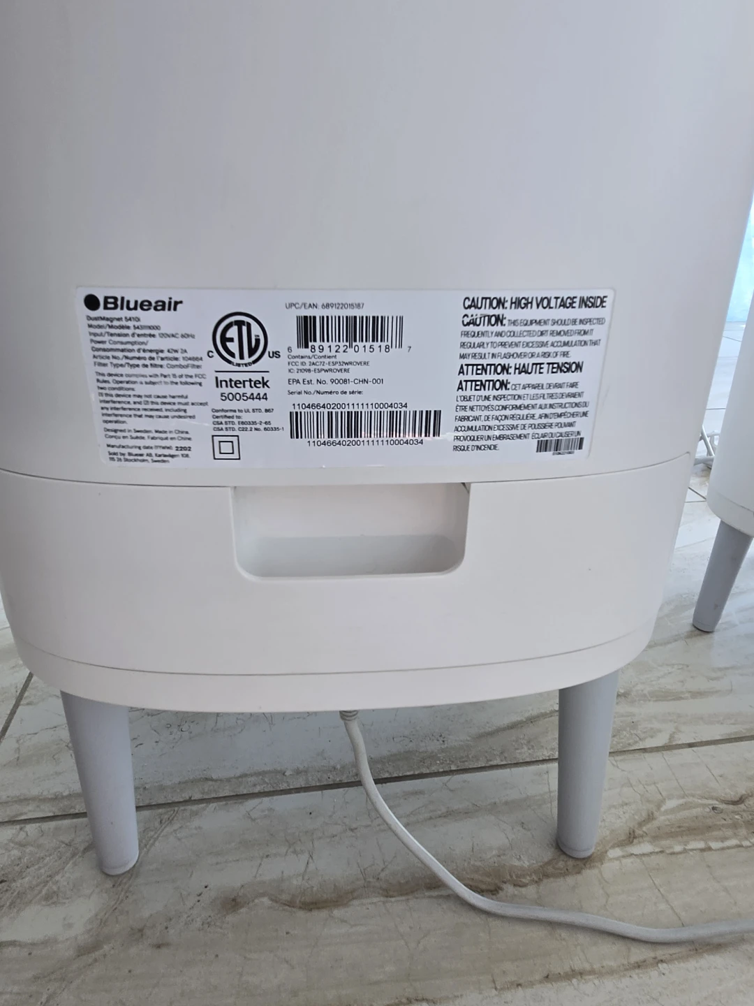 Blueair DustMagnet 5410i and 5210i Air Purifier - photo 5