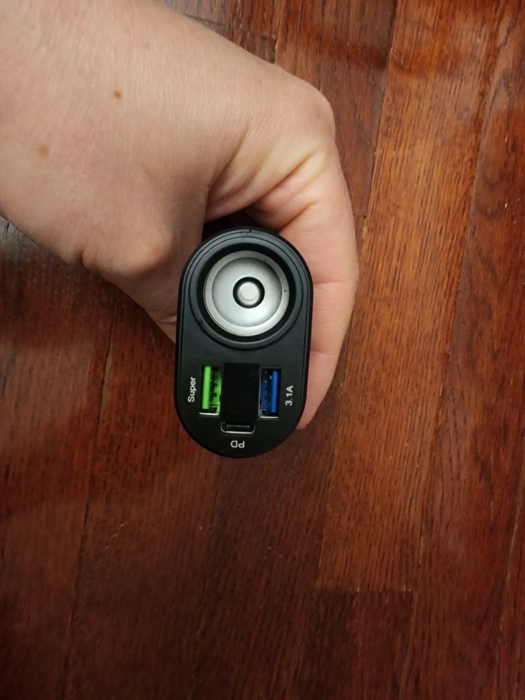 PD 30W Car Charger with USB-C and USB-A Ports - photo 2