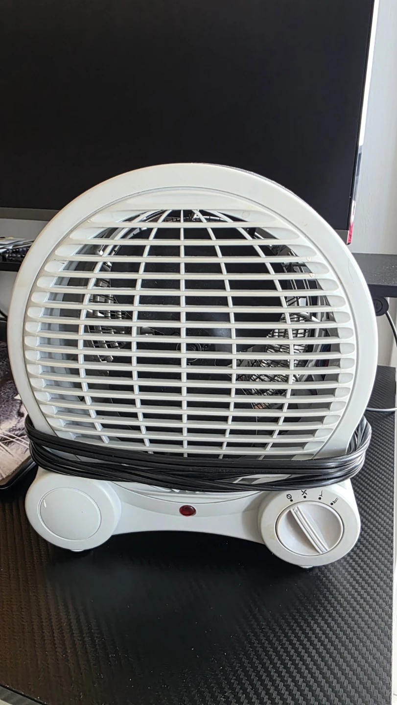For Living 1500W Fan Heater (2-in-1 Heater & Fan)