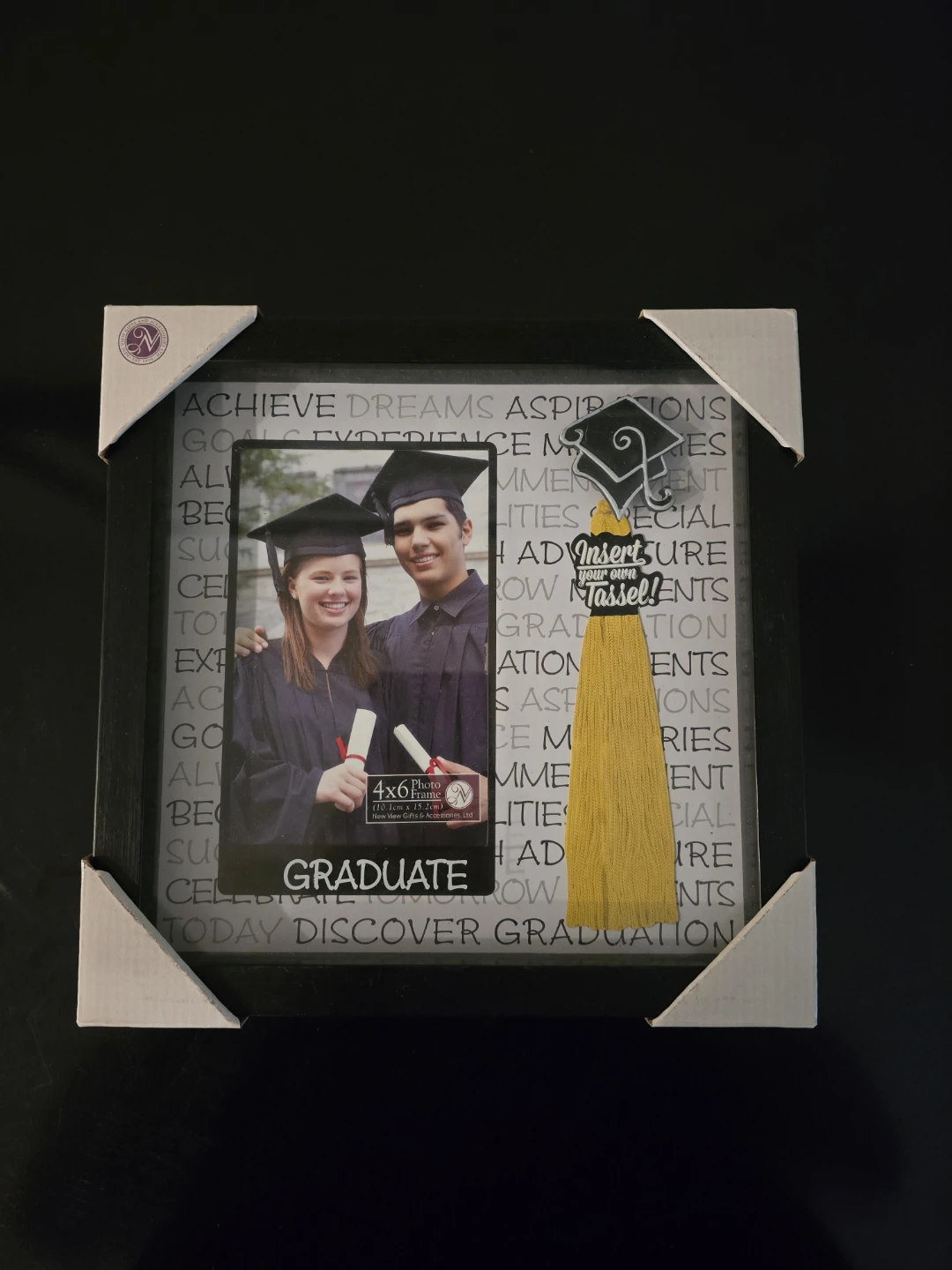 Graduation Photo Frame with Tassel Holder