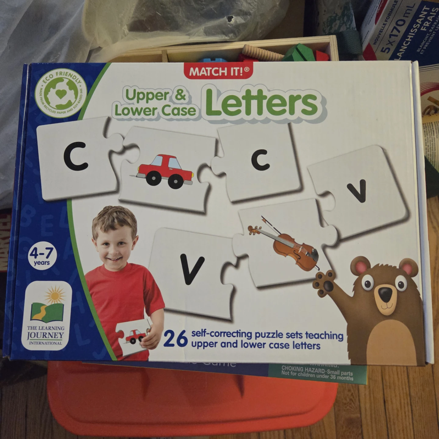 Upper & Lower Case Letters Puzzle Set