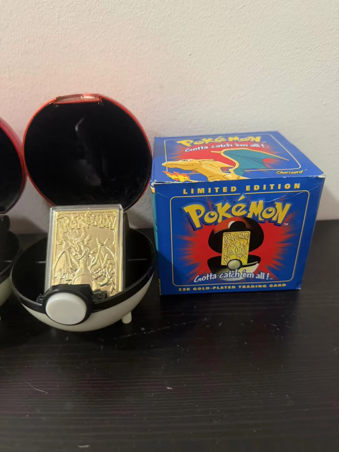 Pokemon 25K Gold-Plated Trading Card in Poké Ball - photo 3
