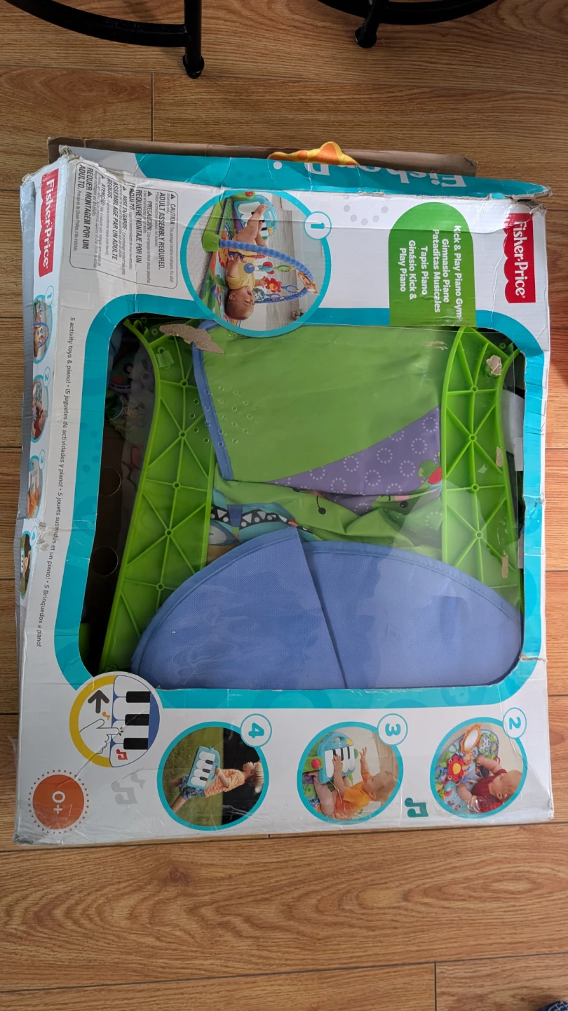 Fisher-Price Kick & Play Piano Gym - photo 2