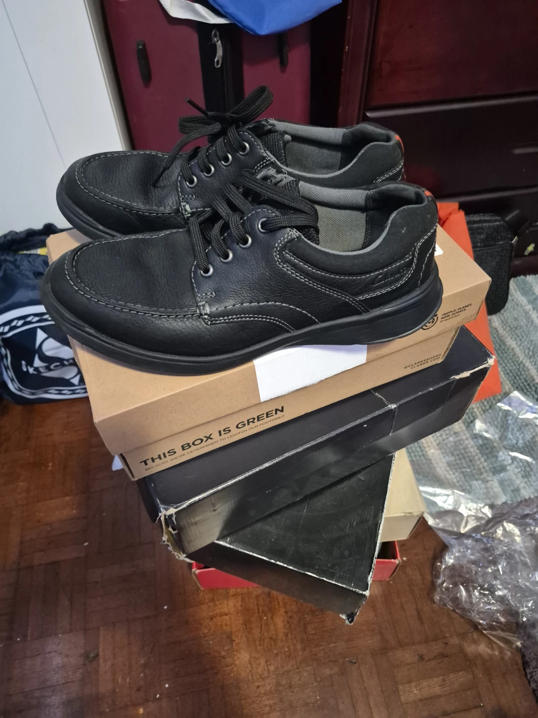 Clarks Black leather - photo 3