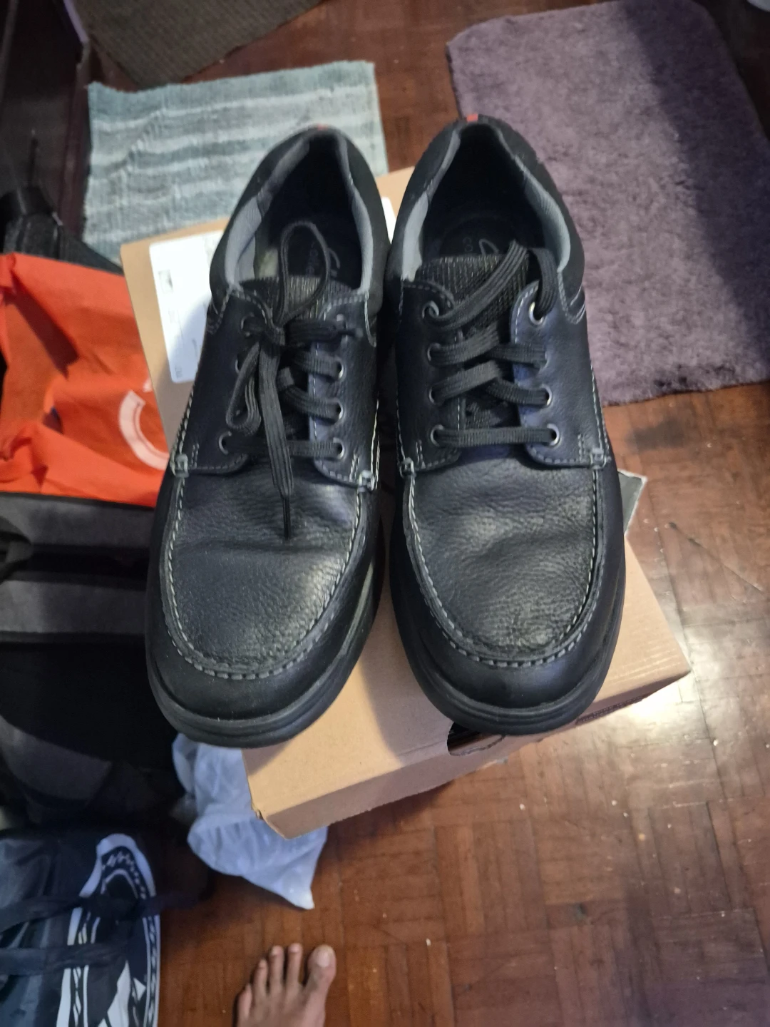 Clarks Black leather - photo 5