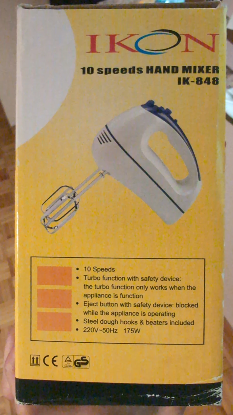 IKON 10-Speed Hand Mixer - photo 4
