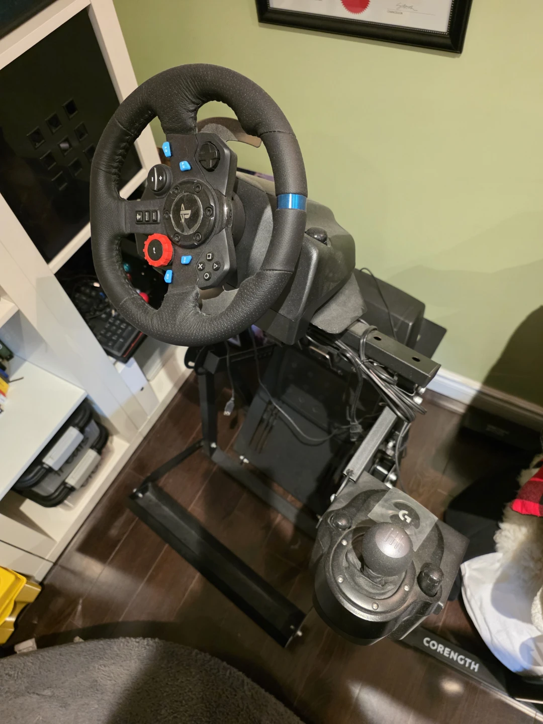 Logitech G29 + Shifter + Stand