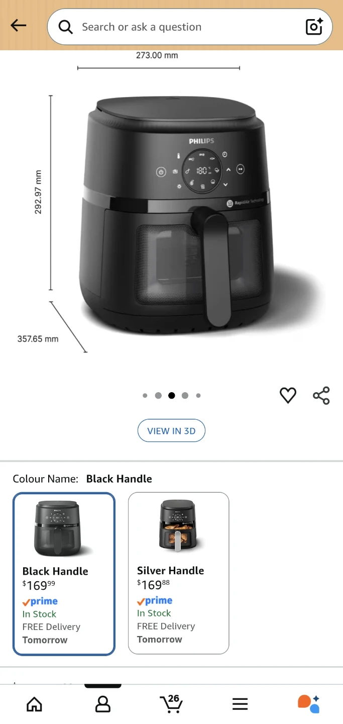 Philips Airfryer XXL with 2 silicone trays - photo 2