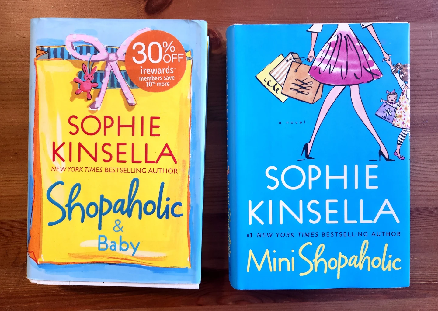USED ~ 2 Shopaholic Series Hardcover Books