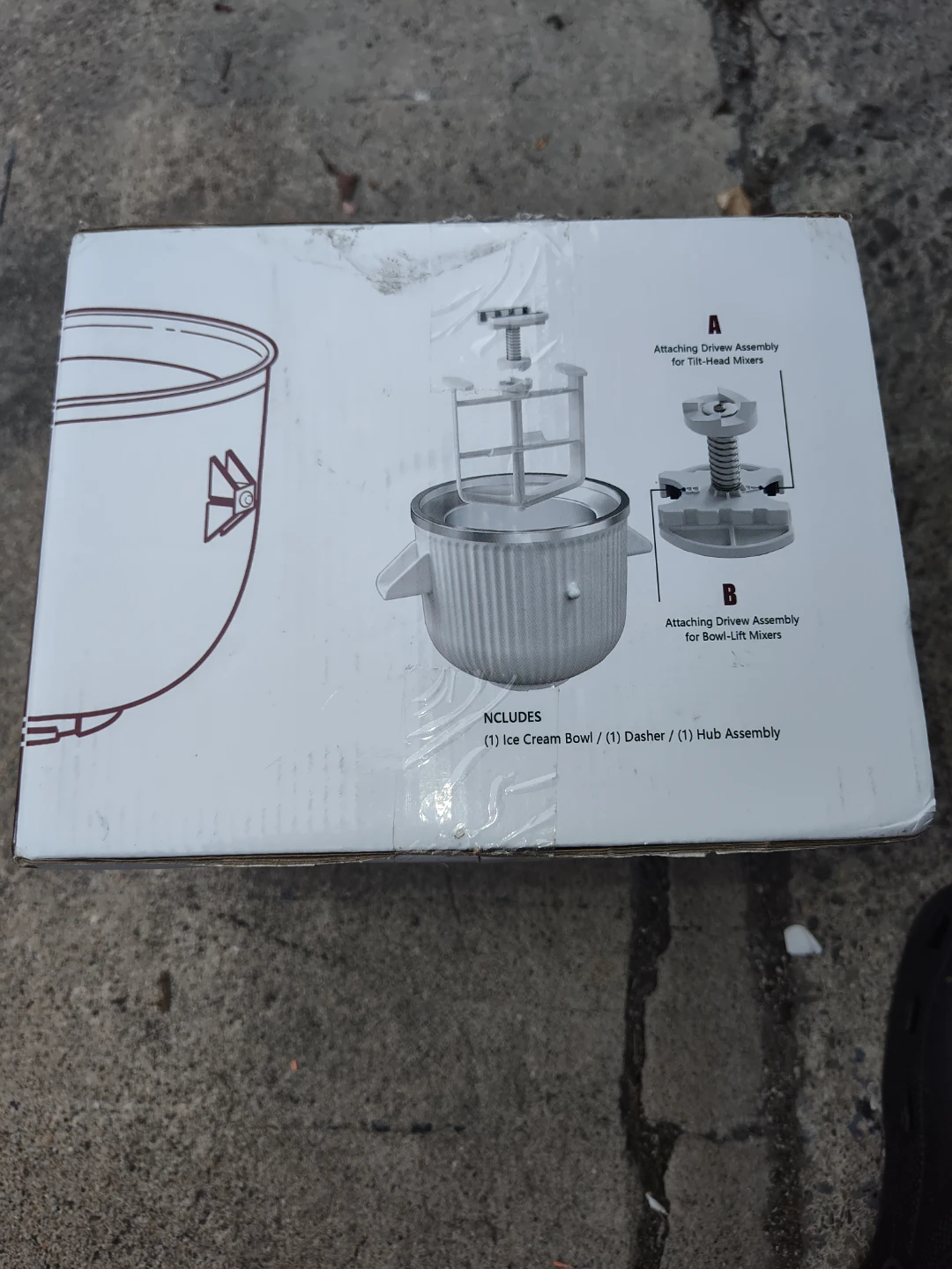 KitchenAid Ice Cream Maker Attachment - photo 2
