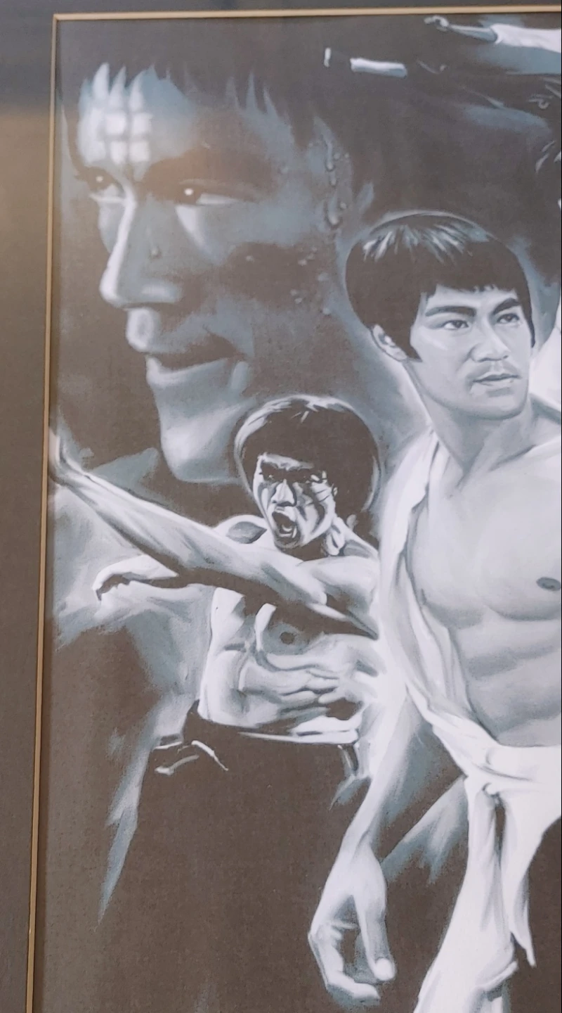 Framed Bruce Lee Art Print - photo 4