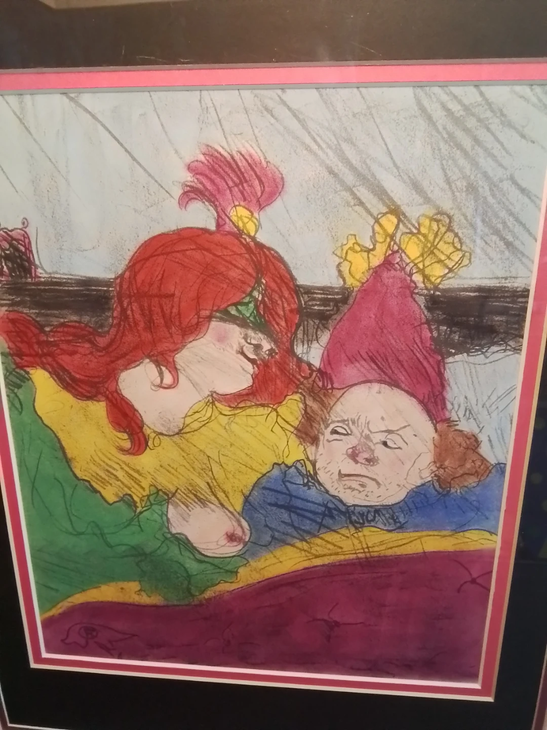 Henri de Toulouse-Lautrec Hand Colored lithograph with COA - photo 3
