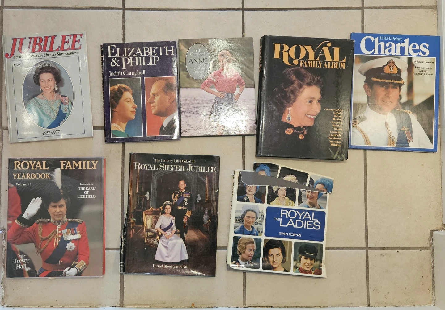 Collection of Royal Family Books