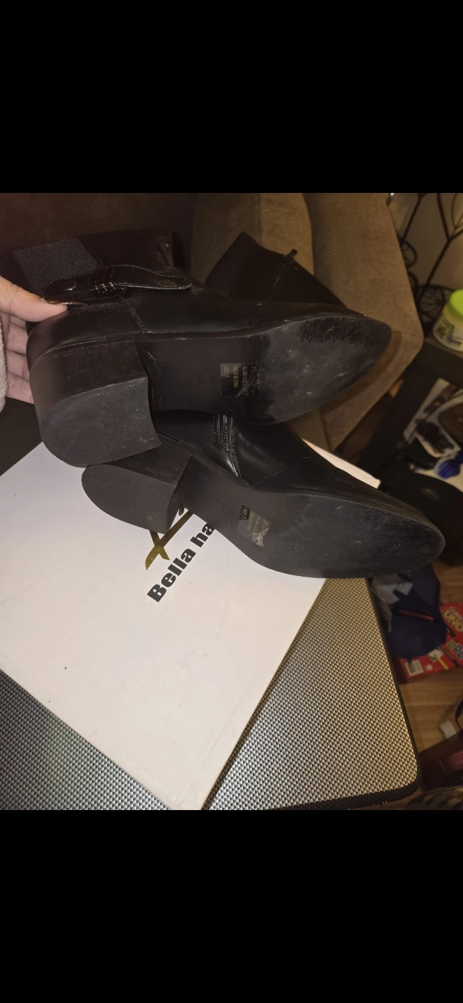 Bella Hana Black Riding Boots - Size 7 - photo 3