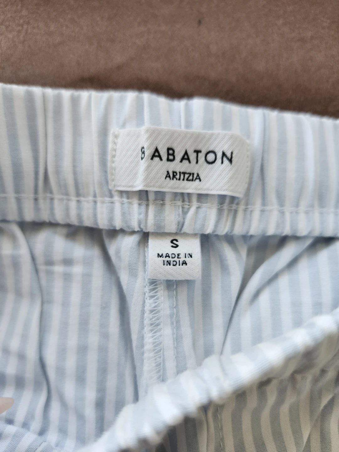 Babaton Aritzia Striped Wide-Leg Pants Size S - photo 2