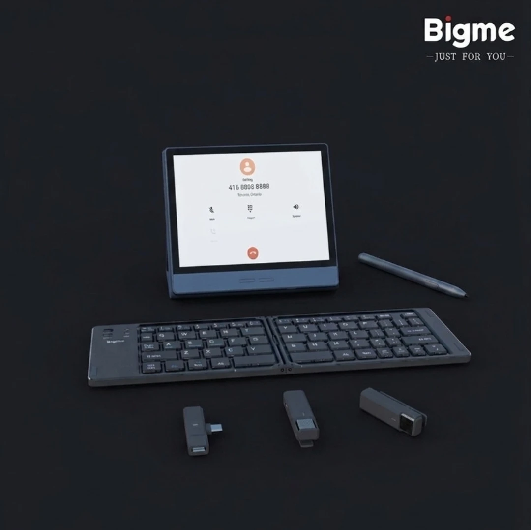E-ink e-reader e-writer Bigme b7 4G cellular full pack keyboard - photo 3