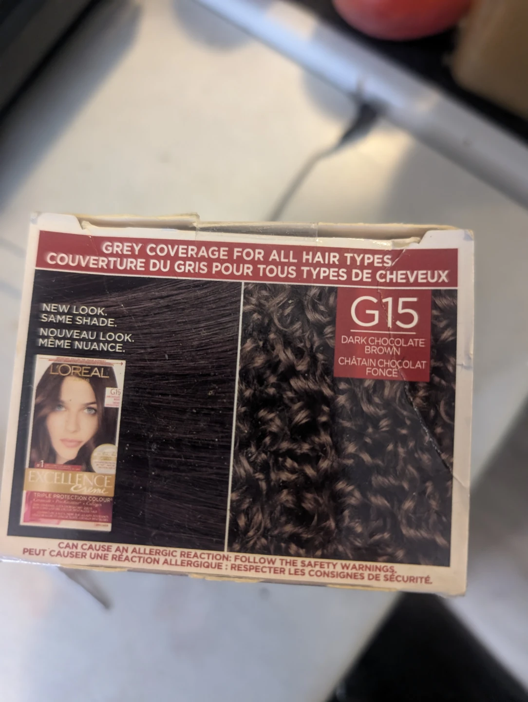 L'Oréal Excellence Crème Hair Colour G15 Dark Chocolate Brown - photo 2