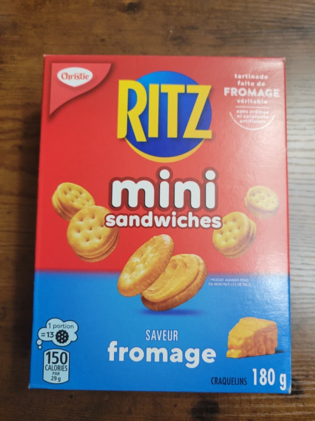 RITZ Mini Sandwiches - Cheese Flavour - 180g 💧