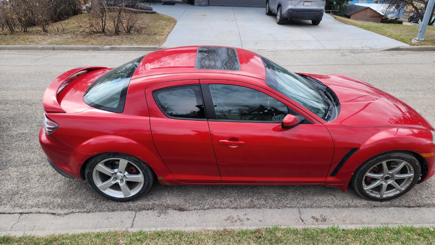Red Mazda RX-8 - photo 4