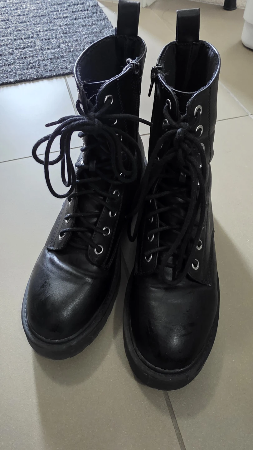 Black Combat Boots