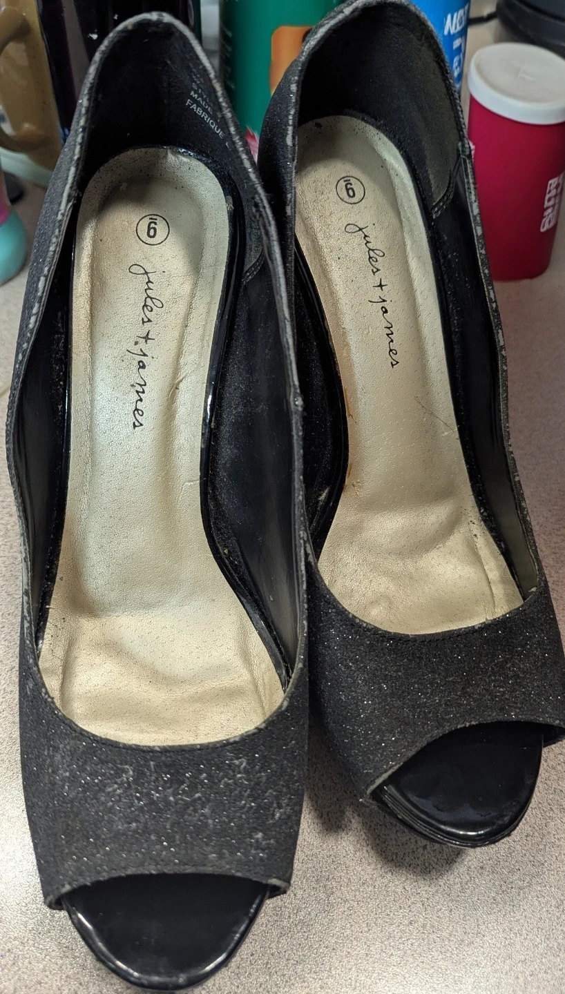 Size 9 platform heels - photo 2