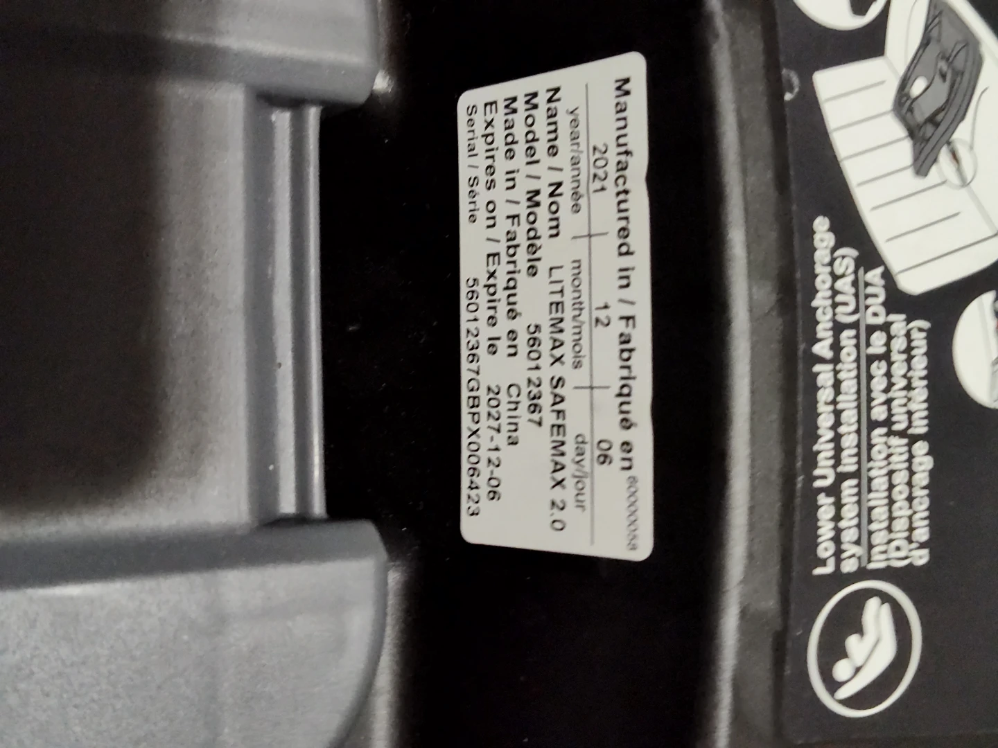 Evenflo Litemax Safemax 2.0 Car Seat - photo 4