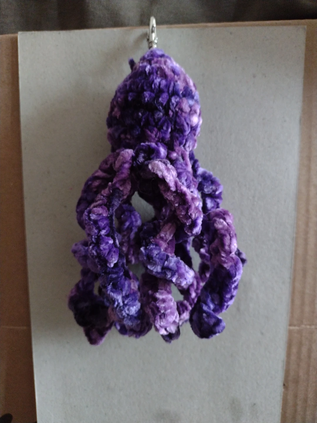 🌱 Crochet Octopus Kaychain - soft and calming - photo 5
