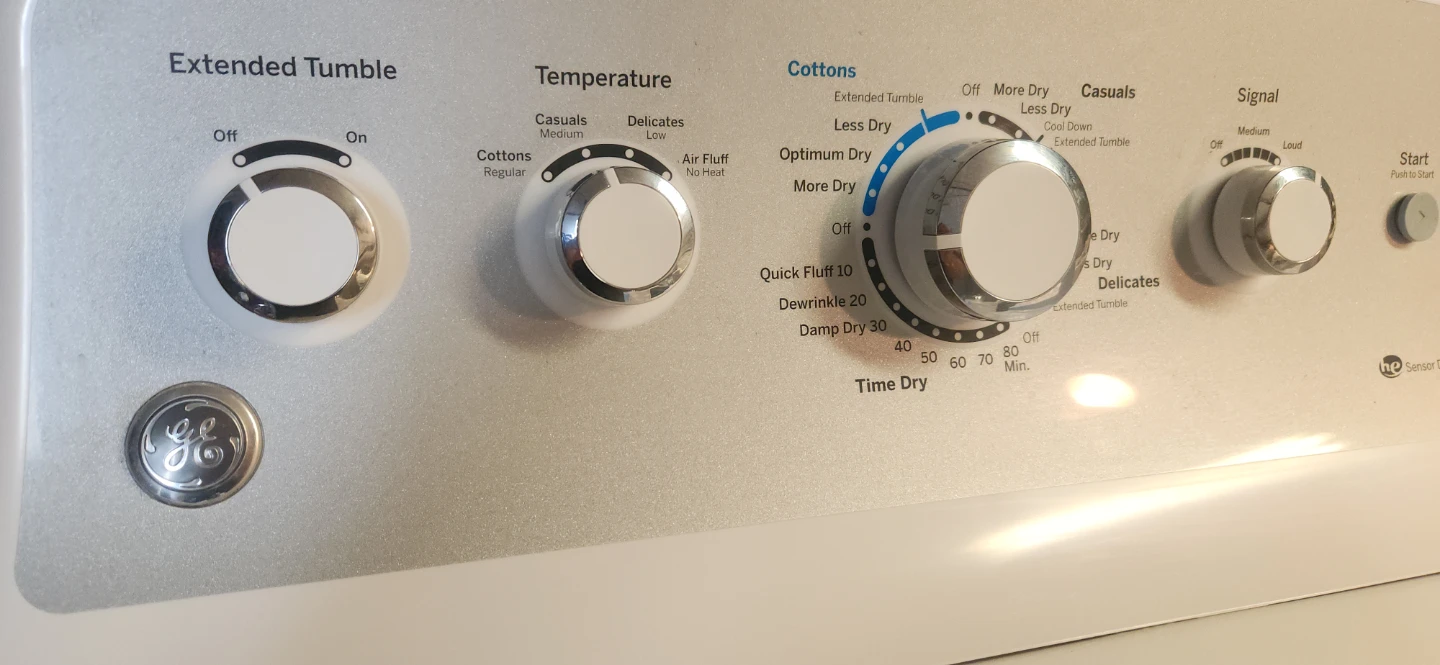 GE Electric Clothes Dryer - photo 2