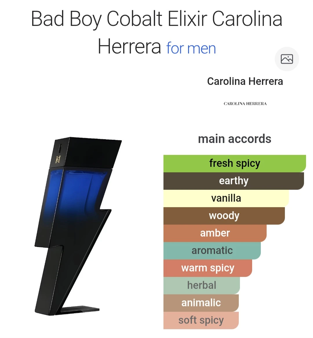 Carolina Herrera Bad Boy Cobalt Elixir 100mL - photo 5