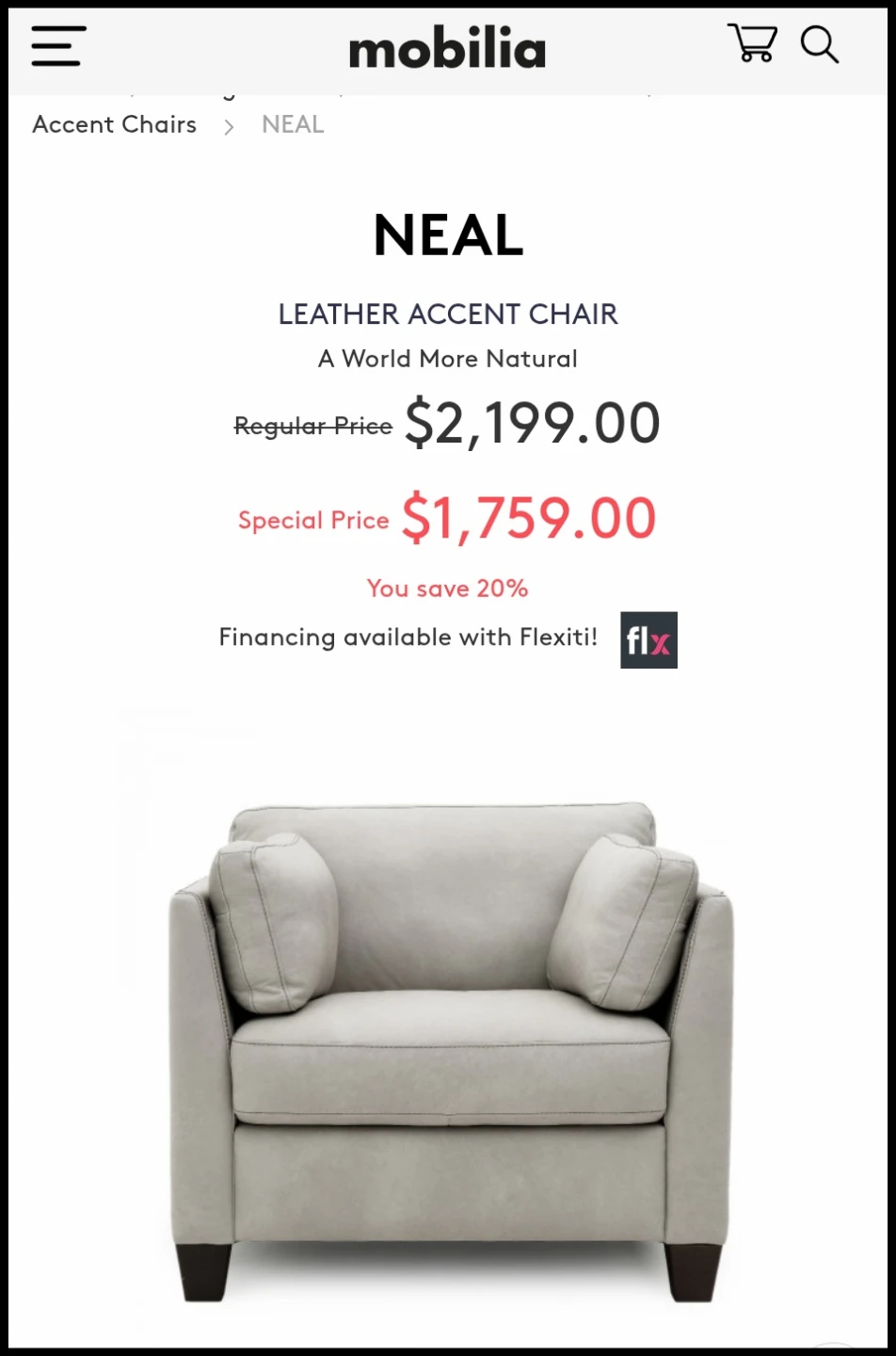 Mobilia living room set (1 couch +1 chair ) - photo 3