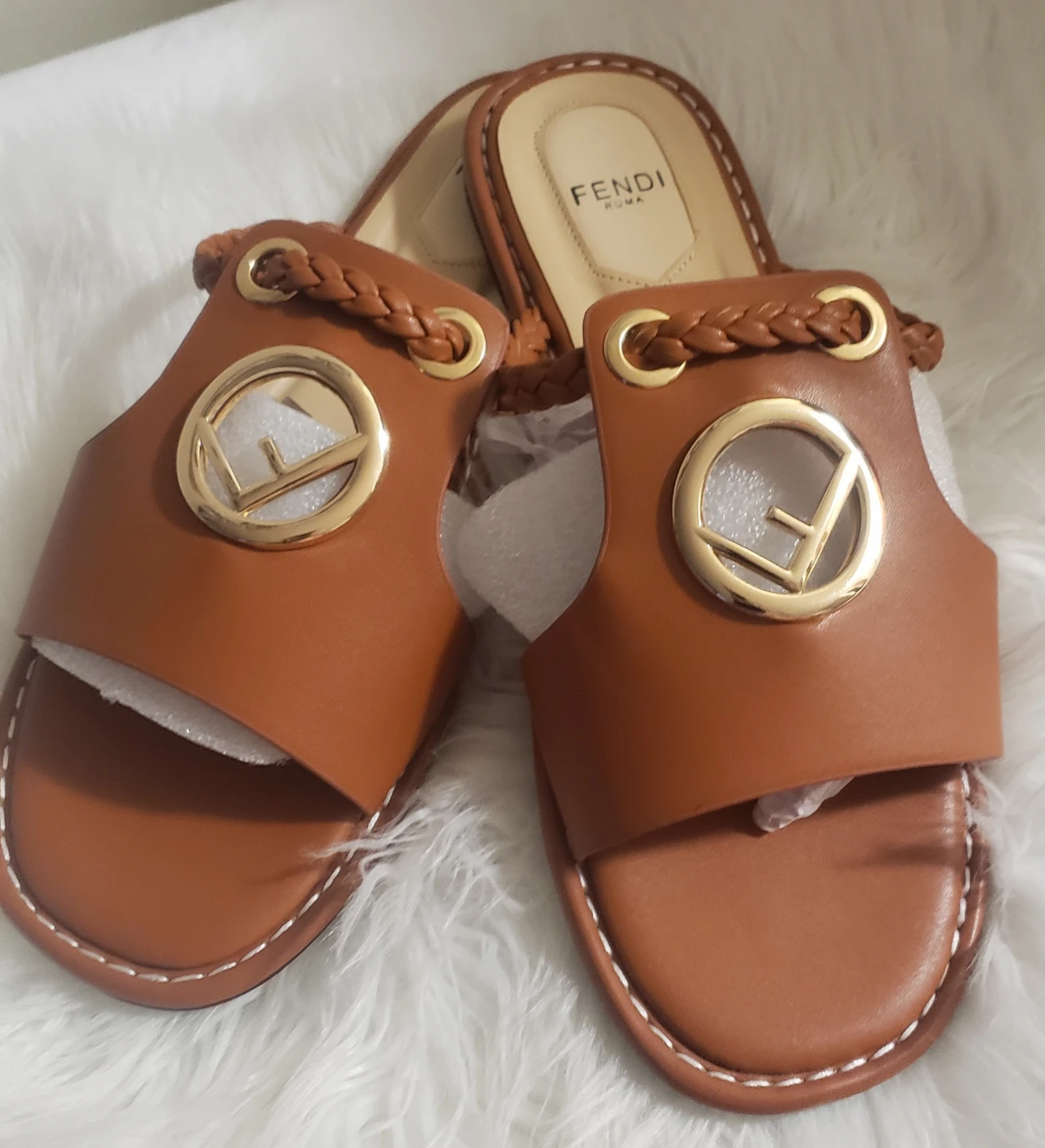 Brand new Fendi Women's Flat Slippers