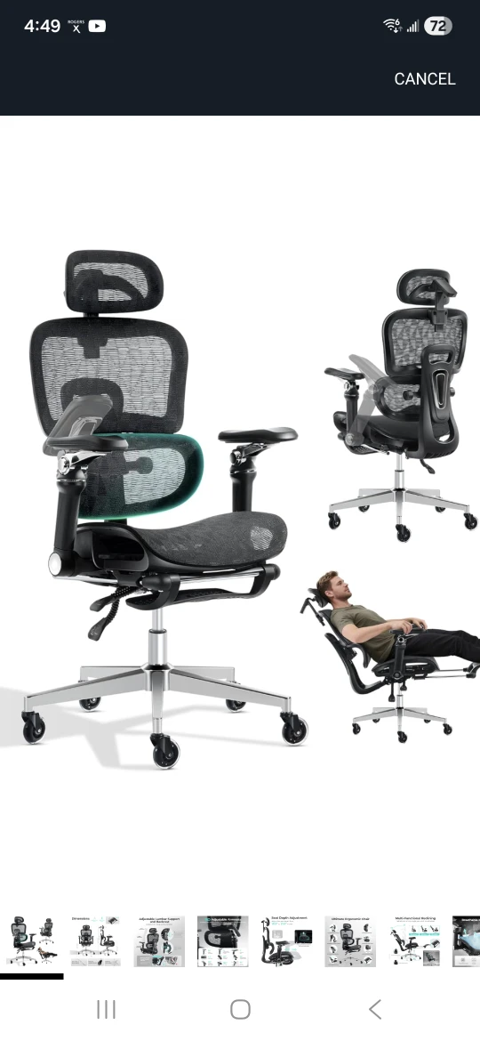 Morkprism Ergonomic Chair - photo 5