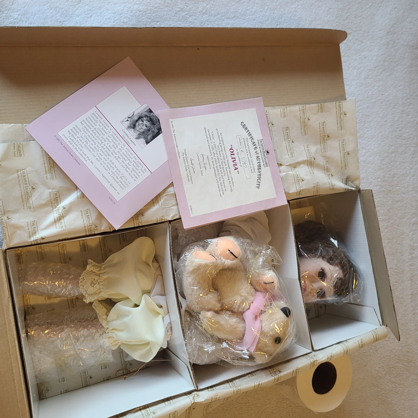 The Ashton-Drake Galleries "Olivia" Doll