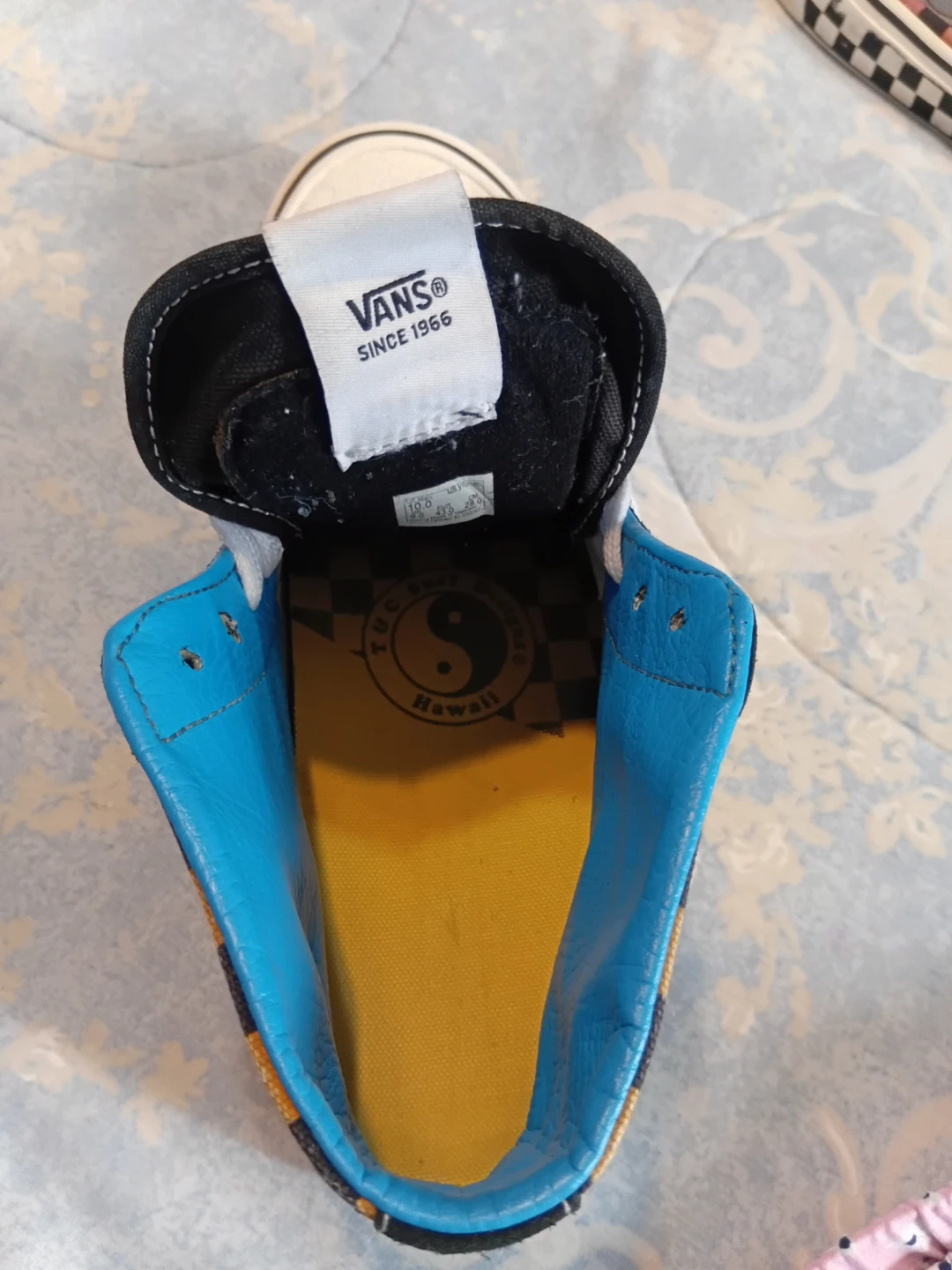 Vans Off The Wall Sk8-Hi Hawaii Skate Shoes - photo 5