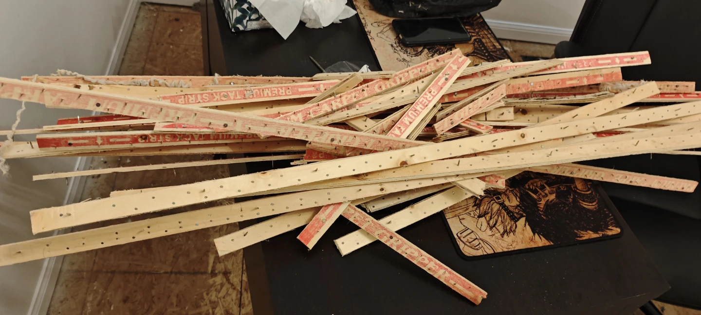 Premium tack Strip Pieces - Assorted Lengths - photo 2