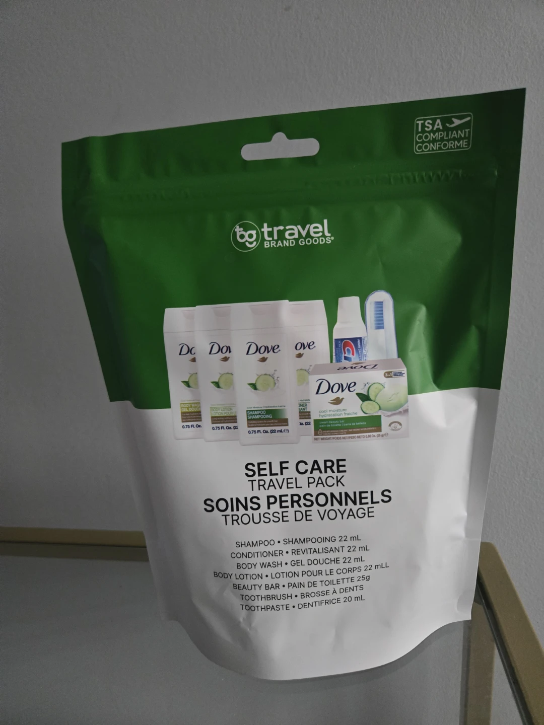 Dove Self Care Travel Pack