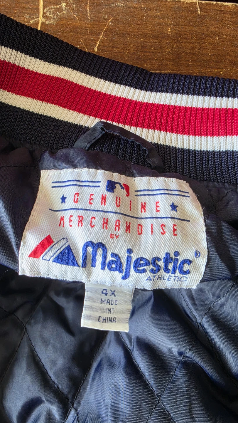 Majestic Athletic Boston Red Sox Varsity Jacket Size 4X - photo 3