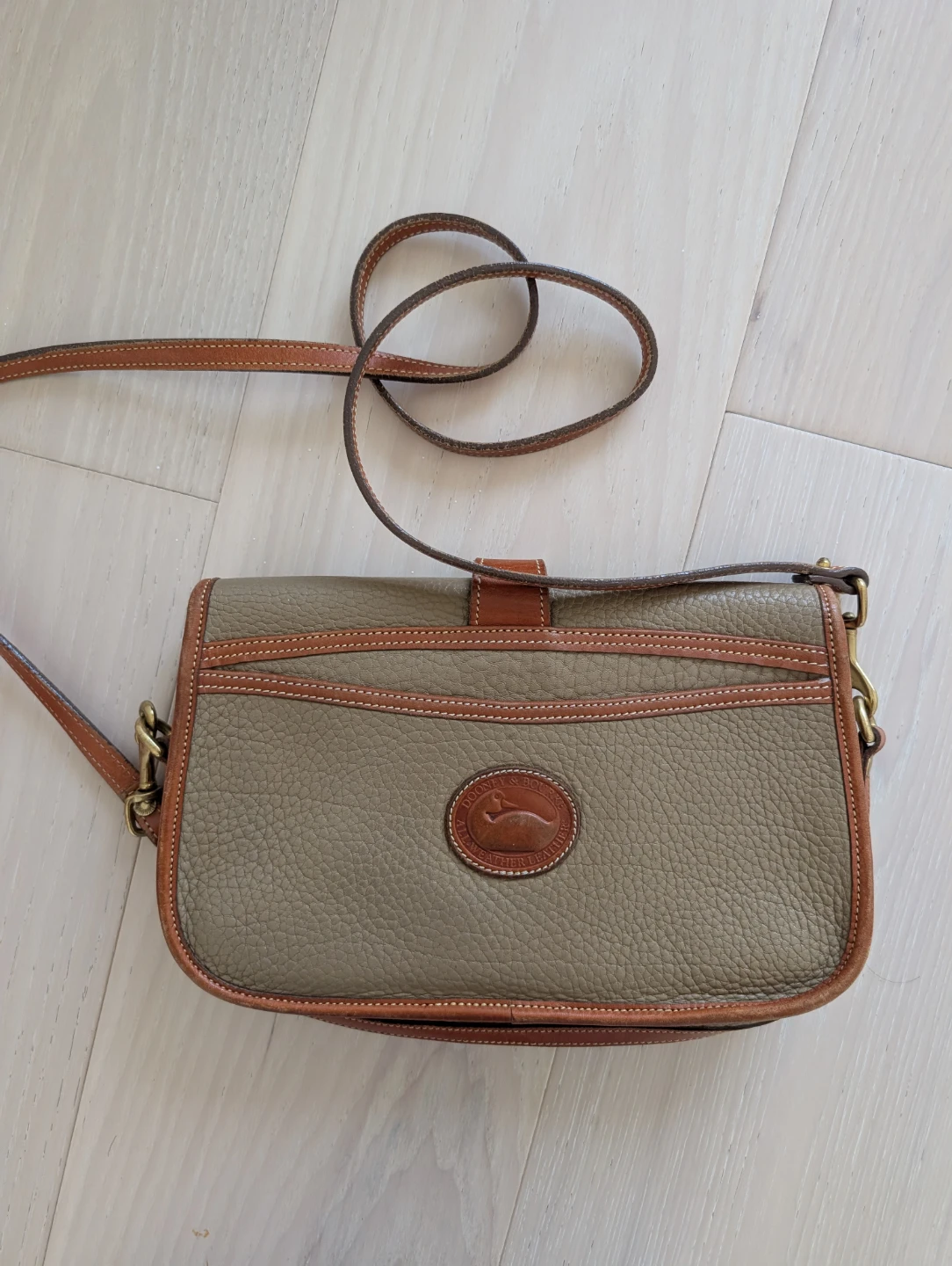 Vintage Dooney & Bourke All Weather Leather Crossbody Bag - photo 2