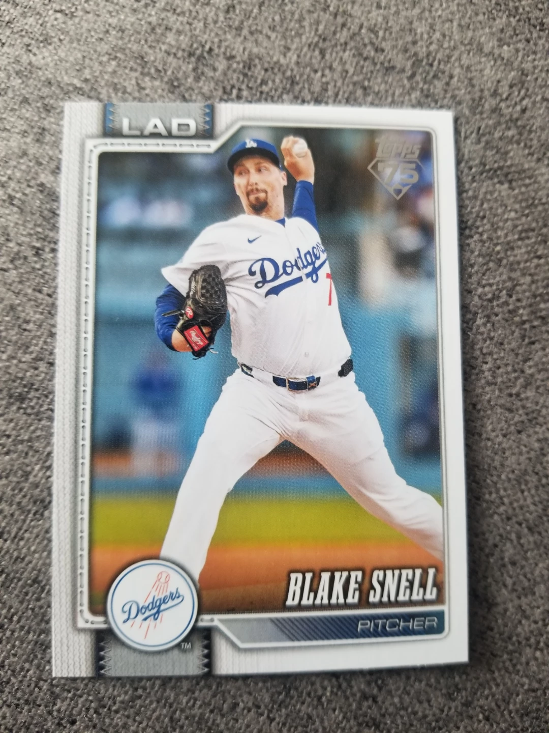 2021 Topps Blake Snell Baseball Card