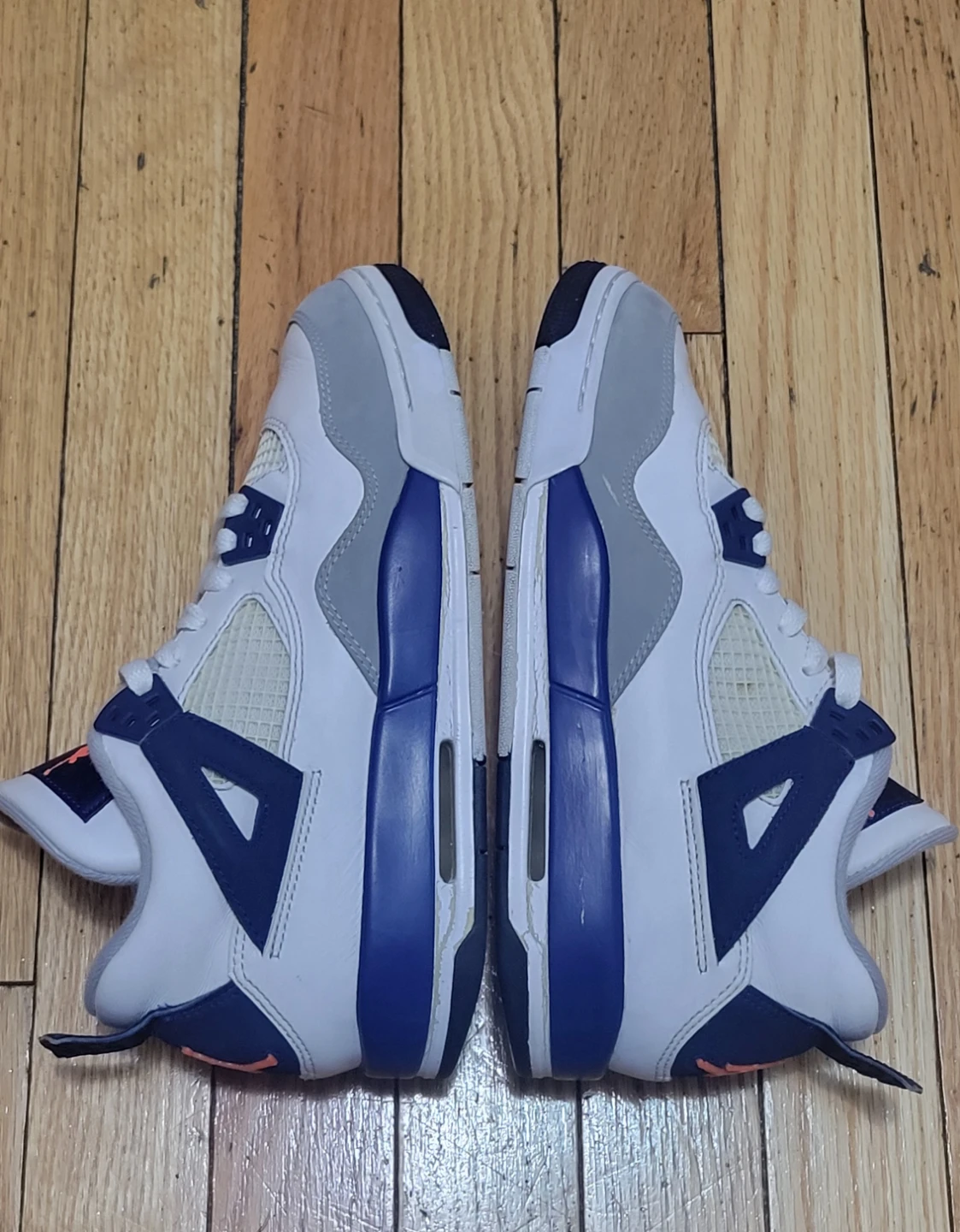Jordan 4 Retro TD "White Tech Grey" (2015) - Size 5.5Y - photo 5