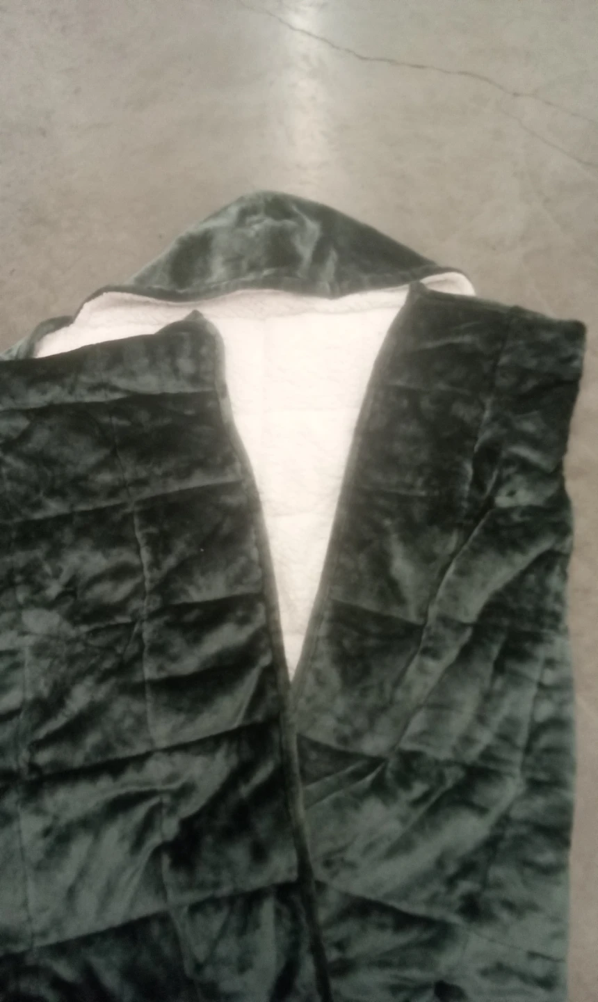 Green Hooded Blanket